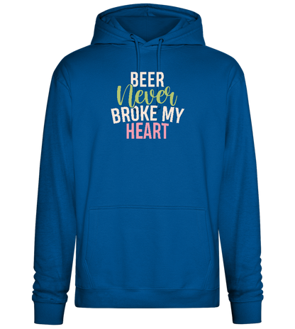 Never Broke My Heart Design - Premium Essential Unisex Hoodie_ROYAL_front