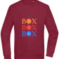 Box Box Box Design - Comfort Essential Unisex Sweater_BORDEAUX_front