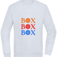 Box Box Box Design - Comfort Essential Unisex Sweater_CREAMY BLUE_front