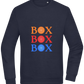 Box Box Box Design - Comfort Essential Unisex Sweater_FRENCH NAVY_front