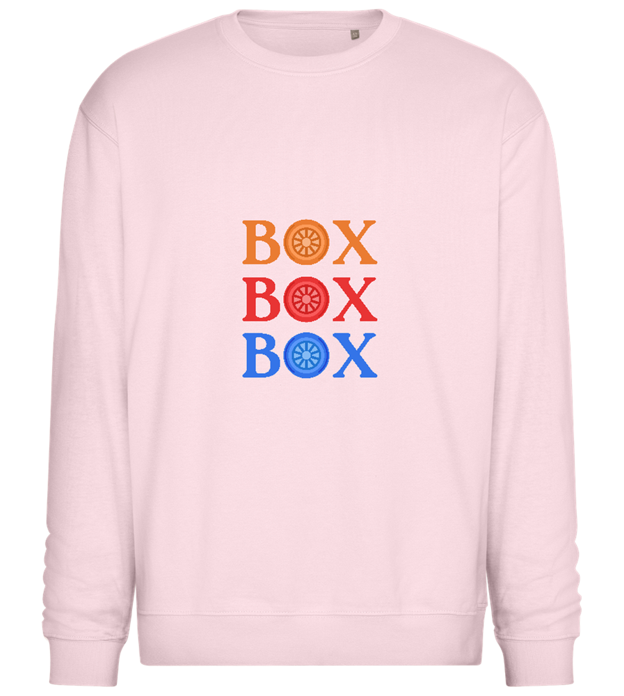 Box Box Box Design - Comfort Essential Unisex Sweater_LIGHT PEACH ROSE_front