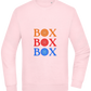 Box Box Box Design - Comfort Essential Unisex Sweater_LIGHT PEACH ROSE_front