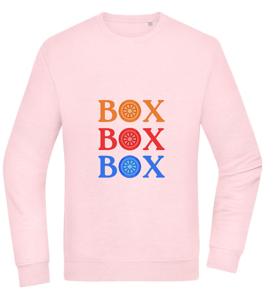 Box Box Box Design - Comfort Essential Unisex Sweater_LIGHT PEACH ROSE_front