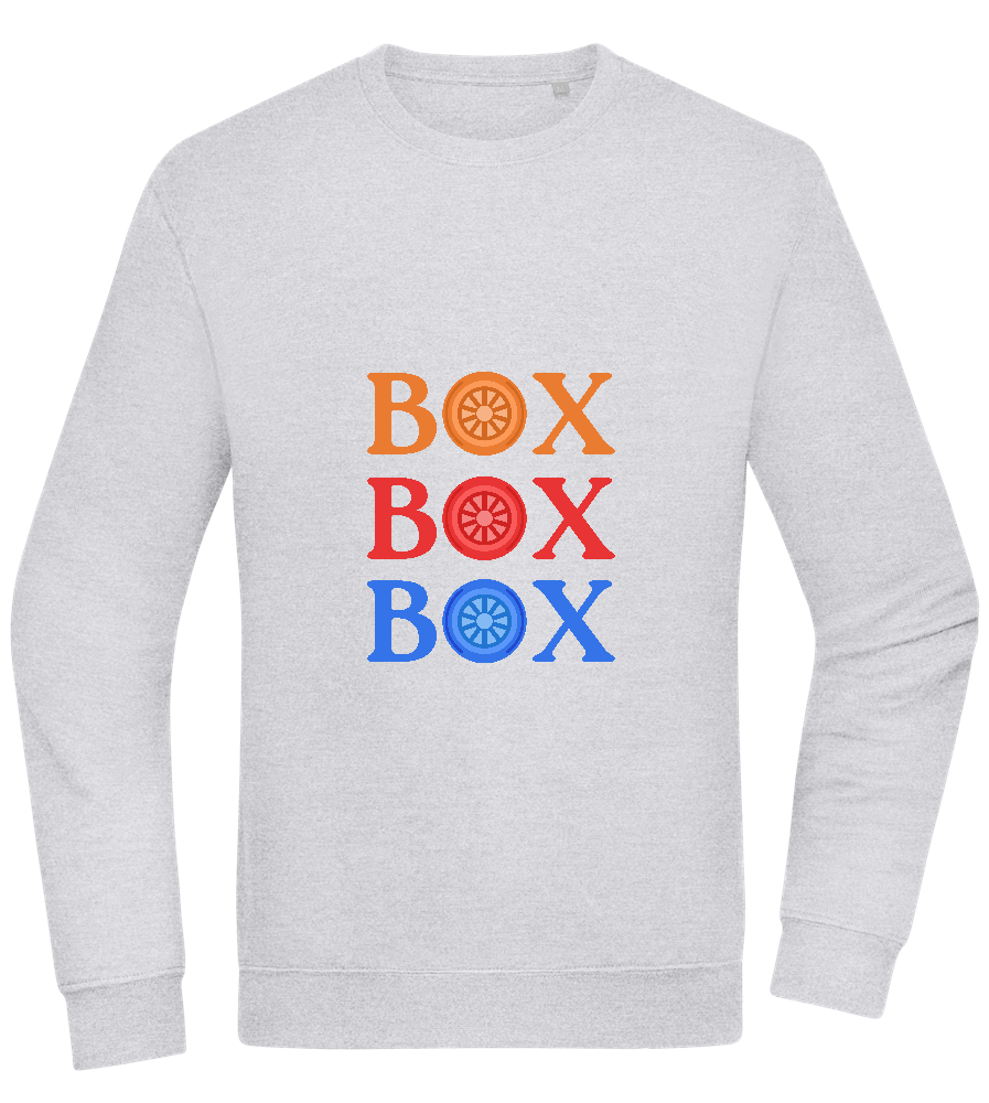 Box Box Box Design - Comfort Essential Unisex Sweater_ORION GREY II_front