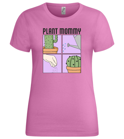 Proud Plant Mommy Design - Premium women's t-shirt_PINK ORCHID_front