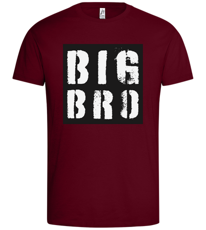 Big Bro Grungy Design - Premium men's t-shirt_CHILE_front