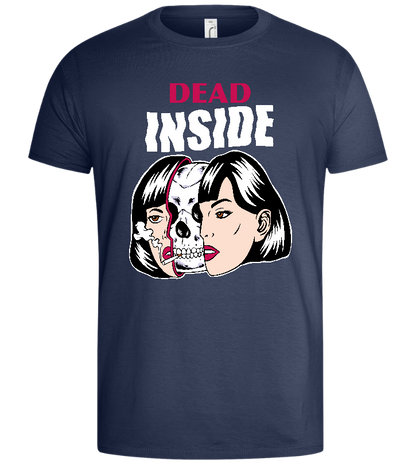 Dead Inside Design - Basic men's t-shirt_DENIM_front