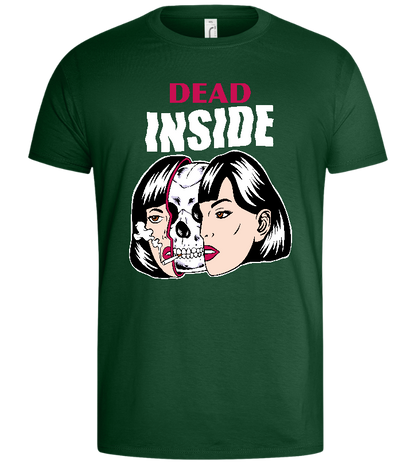 Dead Inside Design - Basic men's t-shirt_GREEN BOTTLE_front