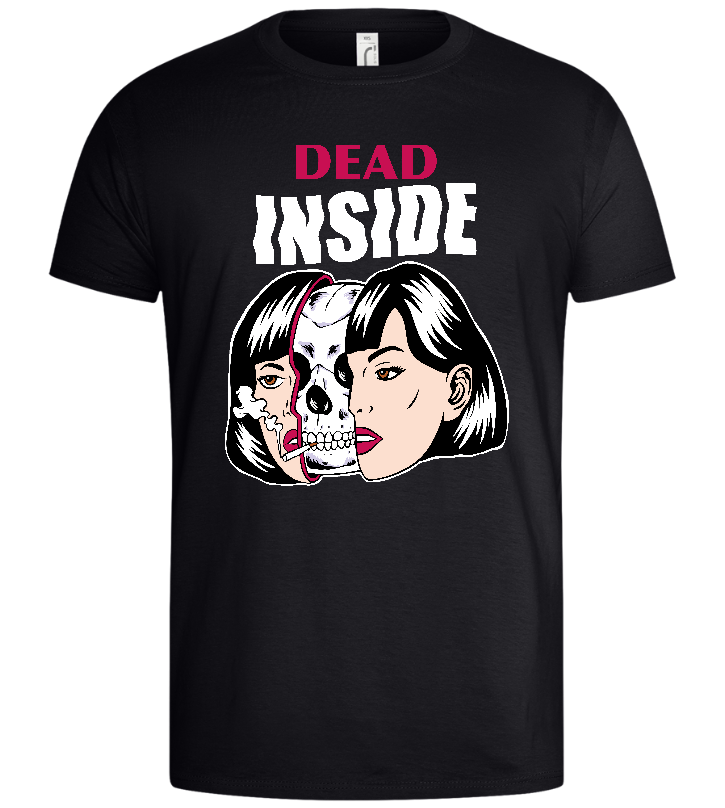 Dead Inside Design - Basic men's t-shirt_MARINE_front