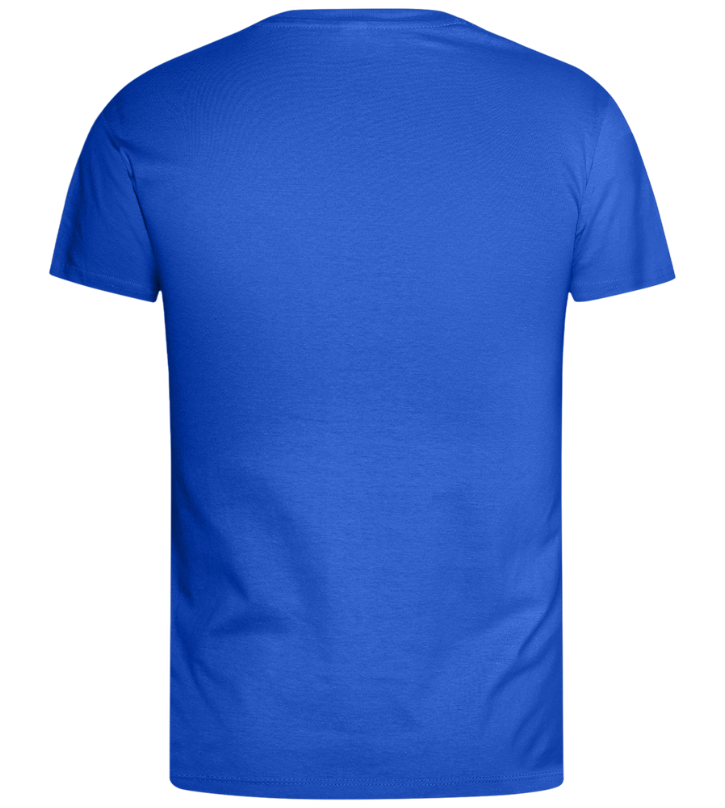 Dead Inside Design - Basic men's t-shirt_ROYAL_back