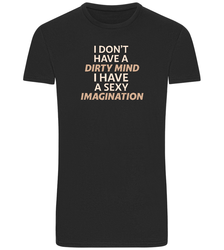 Sexy Imagination Design - Basic Unisex T-Shirt_DEEP BLACK_front