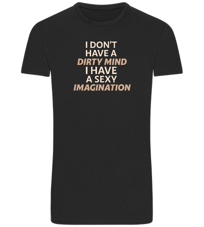 Sexy Imagination Design - Basic Unisex T-Shirt_DEEP BLACK_front