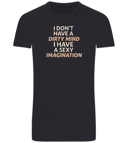 Sexy Imagination Design - Basic Unisex T-Shirt_FRENCH NAVY_front