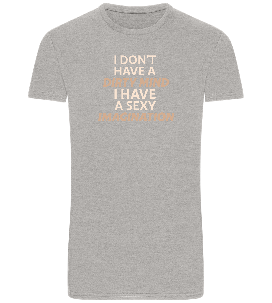 Sexy Imagination Design - Basic Unisex T-Shirt_ORION GREY_front