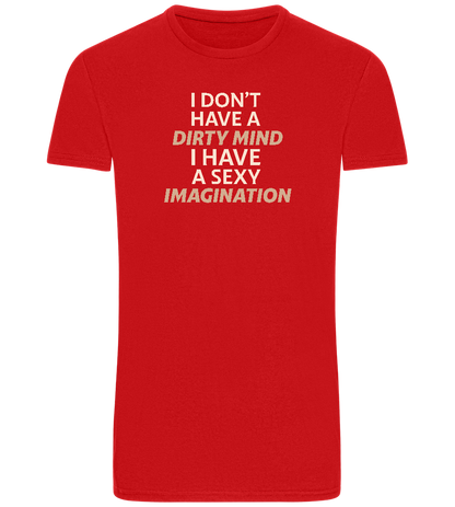 Sexy Imagination Design - Basic Unisex T-Shirt_RED_front