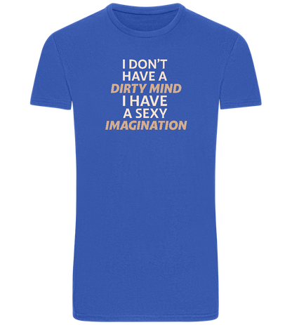 Sexy Imagination Design - Basic Unisex T-Shirt_ROYAL_front