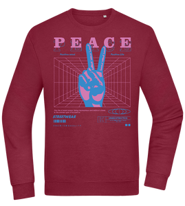 Peace Positive Mind Positive Life Design - Comfort Essential Unisex Sweater