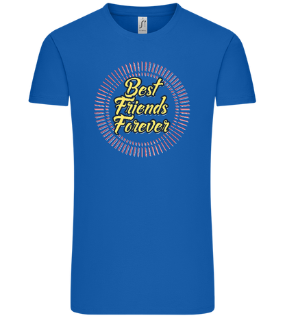 Best Friends Forever Design - Comfort Unisex T-Shirt_ROYAL_front