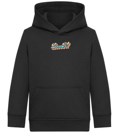 Love It Design - Comfort Kids Hoodie_BLACK_front