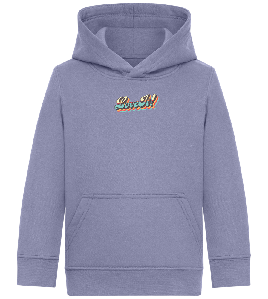 Love It Design - Comfort Kids Hoodie_BLUE_front