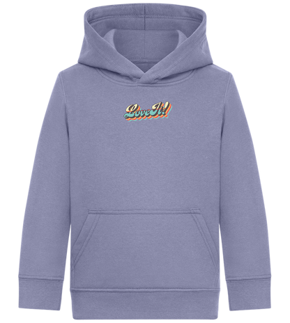 Love It Design - Comfort Kids Hoodie_BLUE_front