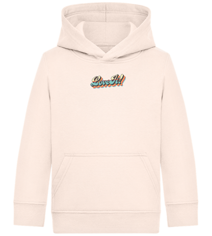 Love It Design - Comfort Kids Hoodie_LIGHT PEACH ROSE_front