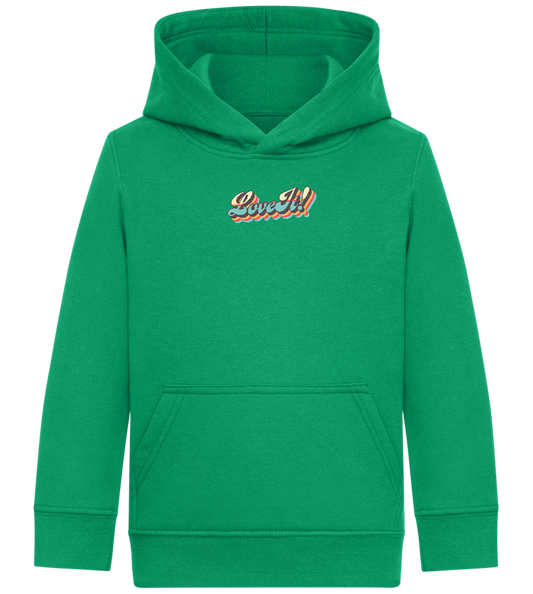 Love It Design - Comfort Kids Hoodie_MEADOW GREEN_front