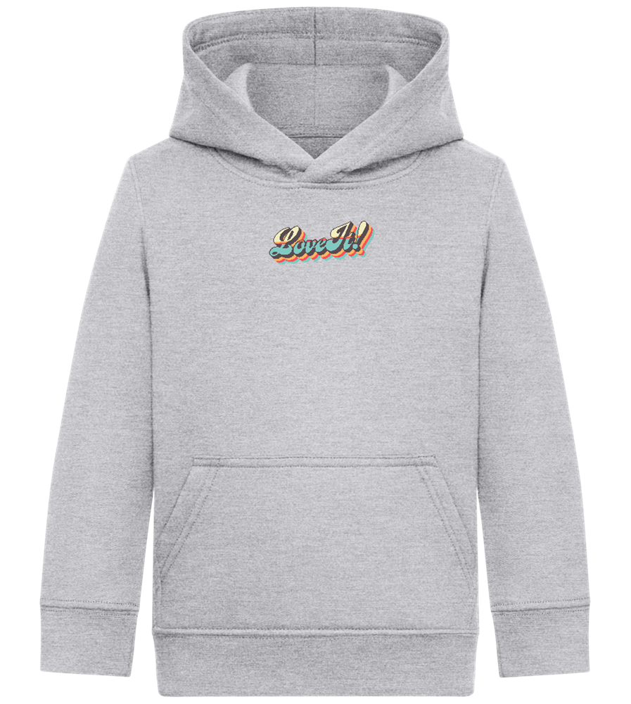 Love It Design - Comfort Kids Hoodie_ORION GREY II_front