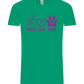 Peace Love Dogs Design - Comfort Unisex T-Shirt_SPRING GREEN_front