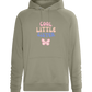 Cool Little Sister Butterfly Design - Comfort unisex hoodie_KHAKI_front