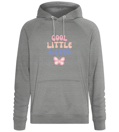 Cool Little Sister Butterfly Design - Comfort unisex hoodie_ORION GREY II_front