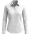 Comfort women's long sleeve stretch dress shirt_WHITE_front