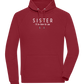 Sister Design - Comfort unisex hoodie_BORDEAUX_front