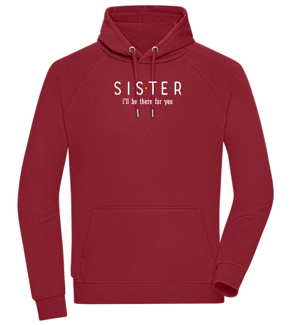 Sister Design - Comfort unisex hoodie_BORDEAUX_front