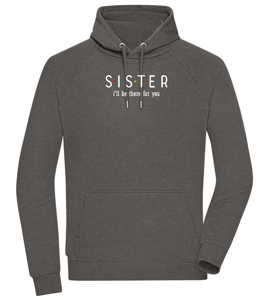 Sister Design - Comfort unisex hoodie_CHARCOAL CHIN_front