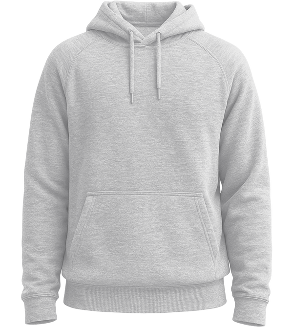 Basic unisex hoodie_ASH_front