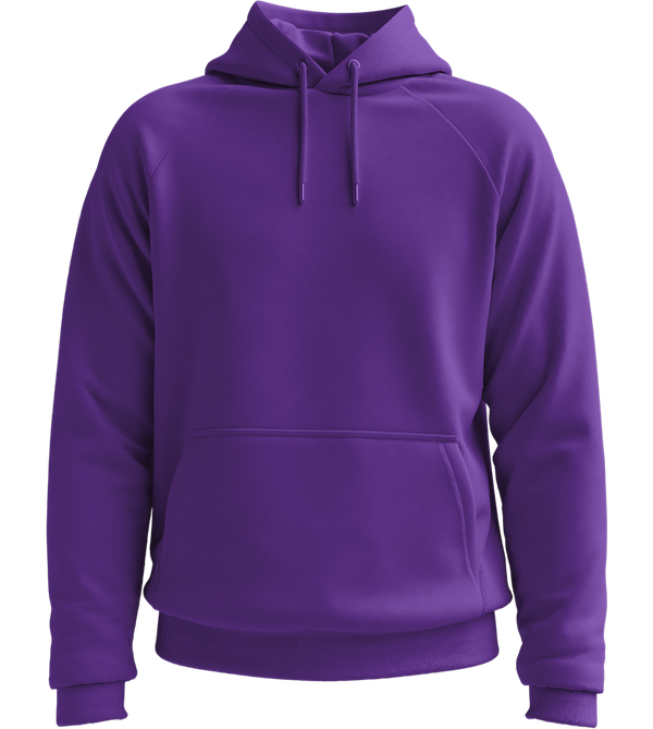Basic unisex hoodie_DARK PURPLE_front