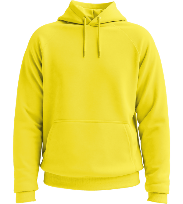 Basic unisex hoodie_LEMON_front