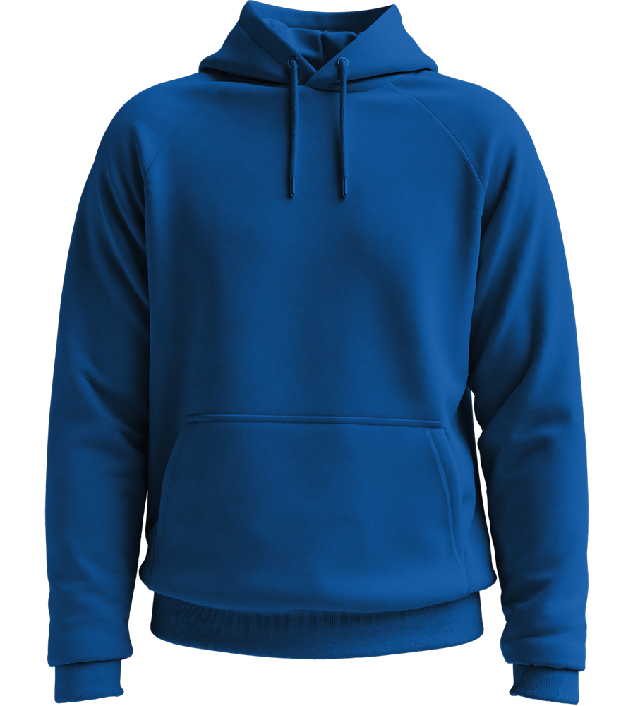 Premium unisex hooded sweater_ROYAL BLUE_front