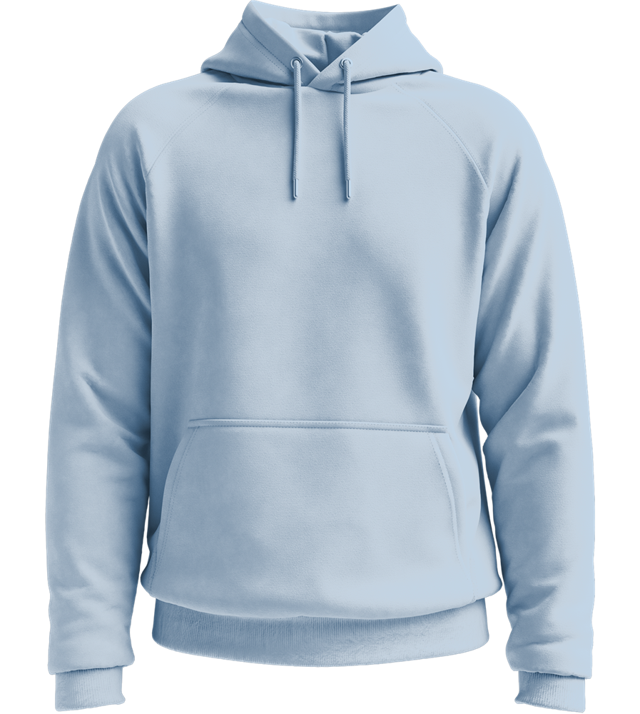 Premium unisex hooded sweater_SKY BLUE_front