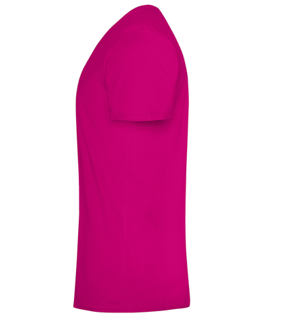 The Groom Design - Comfort men's fitted t-shirt_FUCHSIA_left