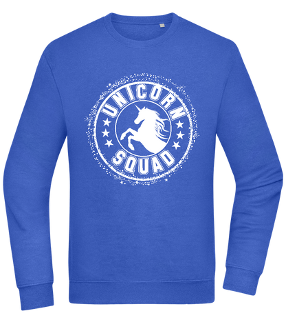 Unicorn Squad Logo Design - Comfort Essential Unisex Sweater_ROYAL_front