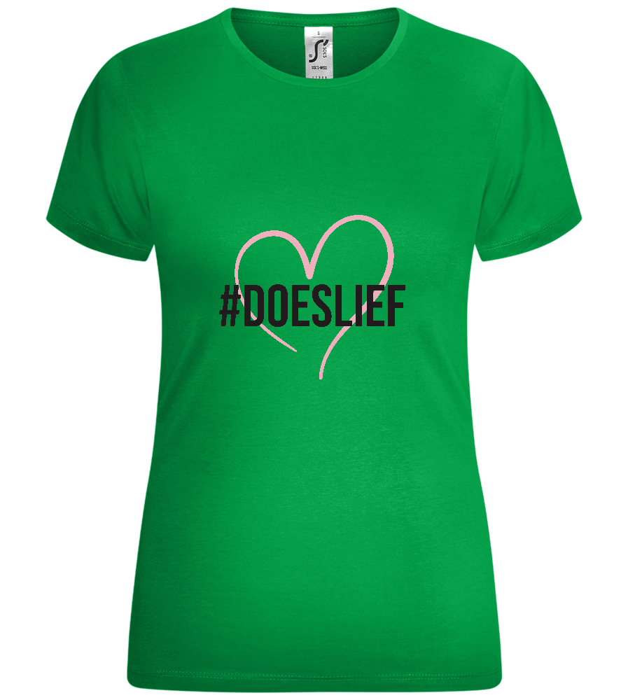 Hartje Design - Comfort women's t-shirt_MEADOW GREEN_front