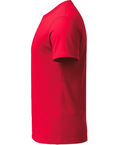 Extrovert Club Design - Basic Unisex T-Shirt_RED_left