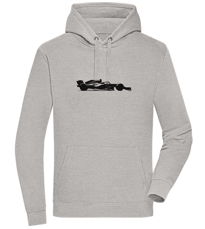 F1 Silhouette Design - Premium unisex hoodie_ORION GREY II_front