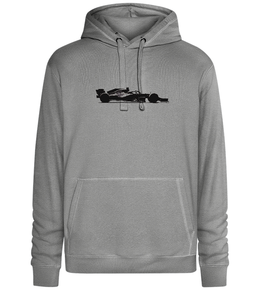 F1 Silhouette Design - Premium unisex hoodie_ORION GREY II_front