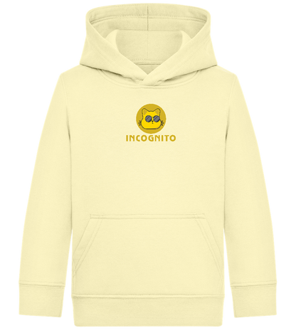 Incognito Design - Comfort Kids Hoodie_AMARELO CLARO_front