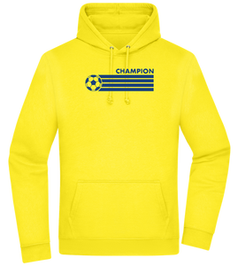Soccer Champion Design - Premium Essential Unisex Hoodie