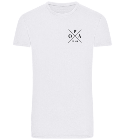 OPA EST Design - Basic Unisex T-Shirt_WHITE_front
