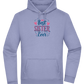 Best Sister Ever Design - Premium Essential Unisex Hoodie_BLUE_front